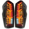 Feu arri&egrave;re Led &agrave; lentille de fum&eacute;e modifi&eacute;e, pour ISUZU DMAX 2020 2021