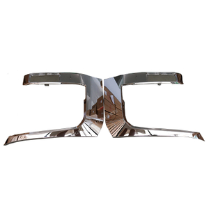 Couverture de pare-chocs avant chrom&eacute;e pour Mitsubishi L200 Triton 2024