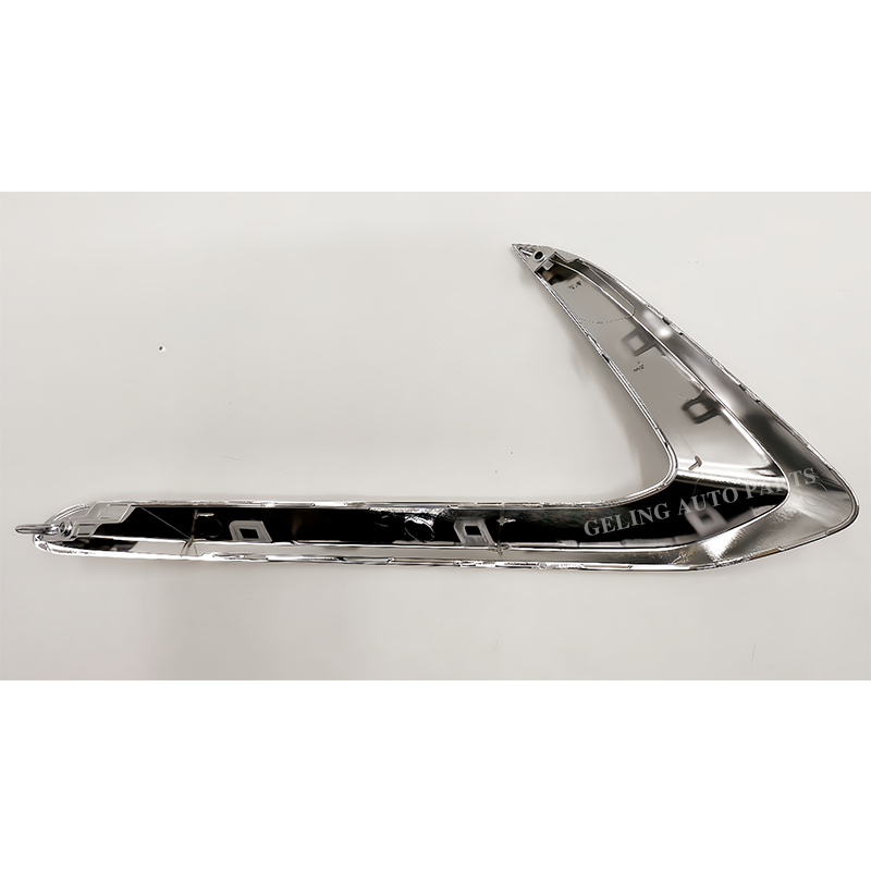 Couvercle de phare antibrouillard, cadre &agrave; rayures chrom&eacute;es pour Maruti Suzuki Dzrie Swift 2019 2020