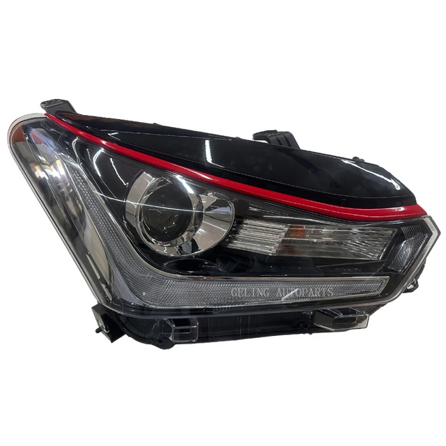 Lampu LED Trim Hitam dengan Lensa Proyektor untuk Isuzu Dmax GT 2018 2019