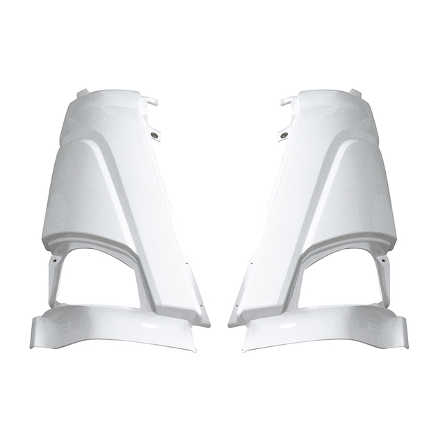 Parachoques de esquina blanco para deflector Hino 500 Victor