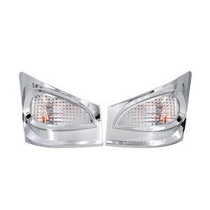 Cadre de lampe d'angle chrom&eacute; pour Isuzu 700p
