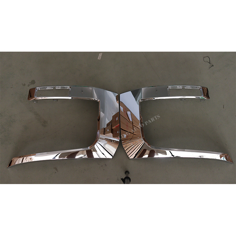 Capa cromada do p&aacute;ra-choque dianteiro para Mitsubishi L200 Triton 2024
