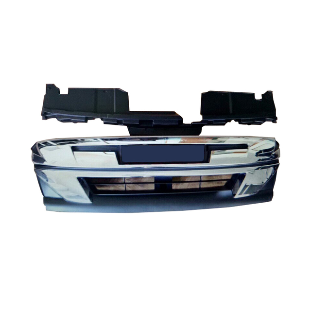 Grille de protection avant argent&eacute;e chrom&eacute;e pour Isuzu Dmax 2019