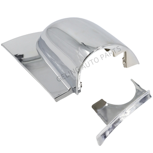 ครอบกระจกมองข้างโครเมียมใหญ่ สำหรับ Mitsubishi Canter 2005