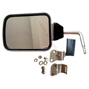 三菱ふそうキャンター 2005 用クロームロングミラーブラケット