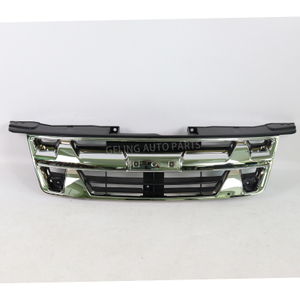 Rejilla cromada negra para Isuzu Dmax D-max 2009 2010 2011