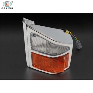 Feu d'angle chrom&eacute; pour Toyota Land Cruiser FJ75