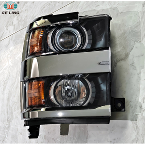 Phare LED lampe frontale pour Chevy Chevrolet Silverado HD 2500 3500 2015 - 2019
