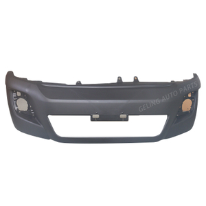 Rumper dianteiro preto para Toyota Hilux Revo 2016