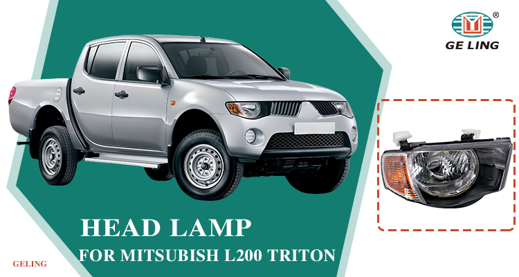 Mitsubishi L200 Triton 2005 i&ccedil;in Kafa Lambası