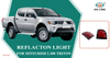 Luz de reflex&atilde;o do p&aacute;ra-choque traseiro para Mitsubishi L200 Triton 2005
