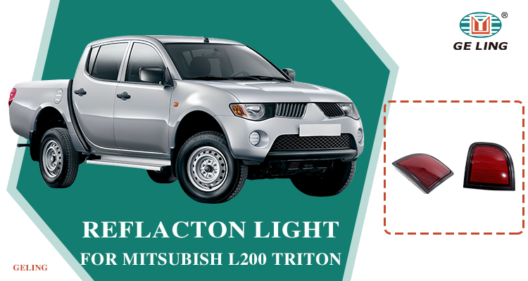 Luz de reflex&atilde;o do p&aacute;ra-choque traseiro para Mitsubishi L200 Triton 2005