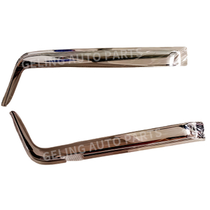 Juego de visera cromada para puerta, protecci&oacute;n contra la intemperie para Hino Profia