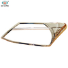 GELING Aksesoris Mobil Chrome Head Lamp Headlight Cover Trim untuk Isuzu Dmax 2012-2016
