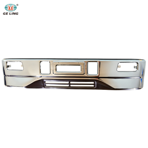 Pe&ccedil;as da carroceria do caminh&atilde;o 8975809452 longo 197cm ou curto 170cm p&aacute;ra-choque dianteiro cromado para Isuzu 600p Npr Nkr 2005