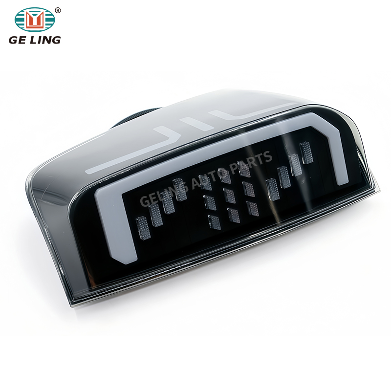 Lampu Belakang LED Hitam Lampu Belakang untuk Nissan Navara 2015 Np300 D23